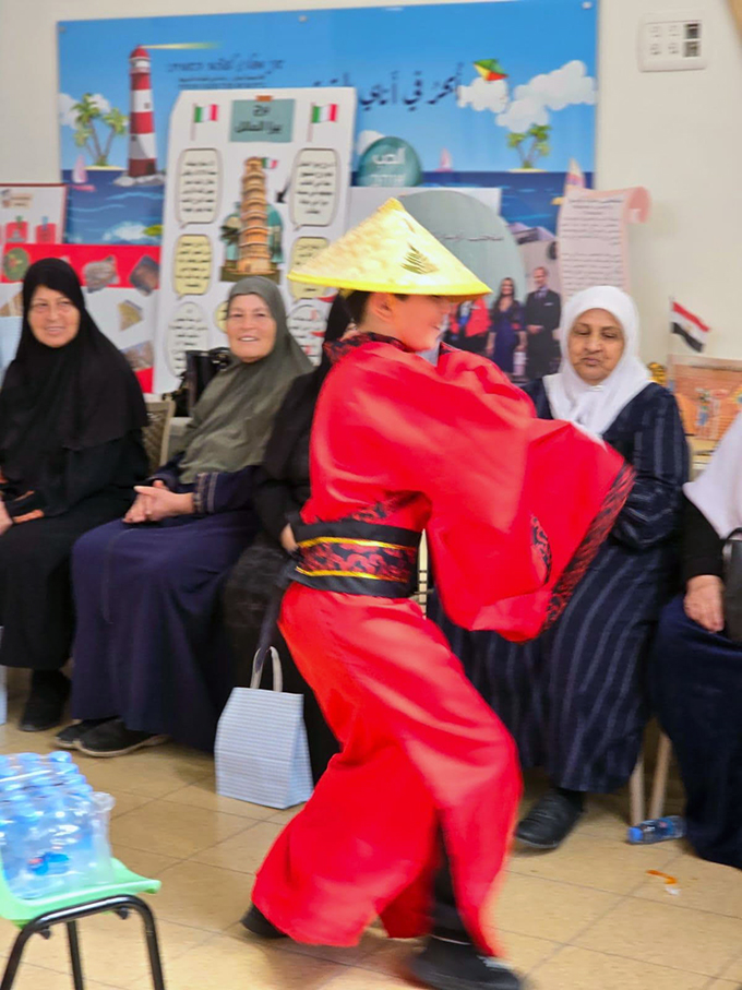 ملتقى الأجيال في مدرسة أجيال الابتدائية في جلجولية